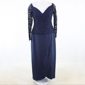 Joanna Mastroianni navy blue dress 12